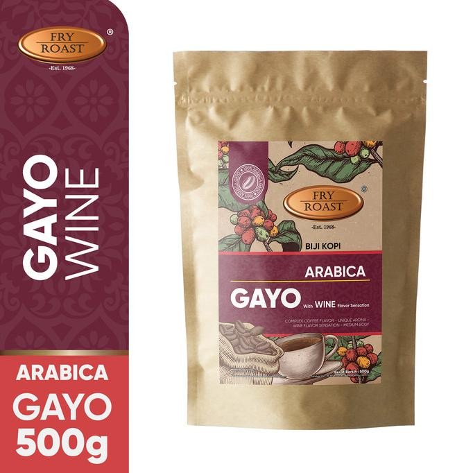 

Kopi Arabica Gayo Wine Process 500 Gr Biji/Bubuk Original Dan Terlaris