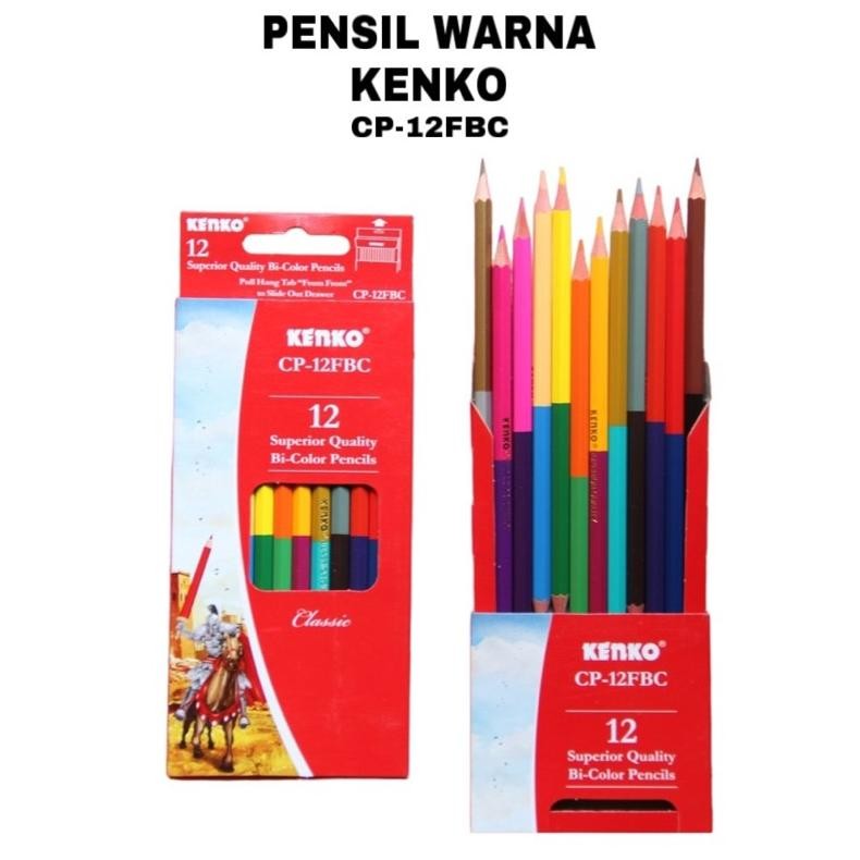 

As23 Hd Pensil Warna Kenko 12-24 Warna Cp-12Fbc /Pensil Mewarnai