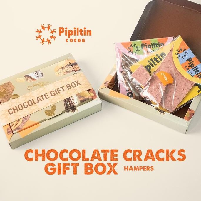 

Pipiltin Cocoa Chocolate - Cokelat Cracks Gift Box 180gr