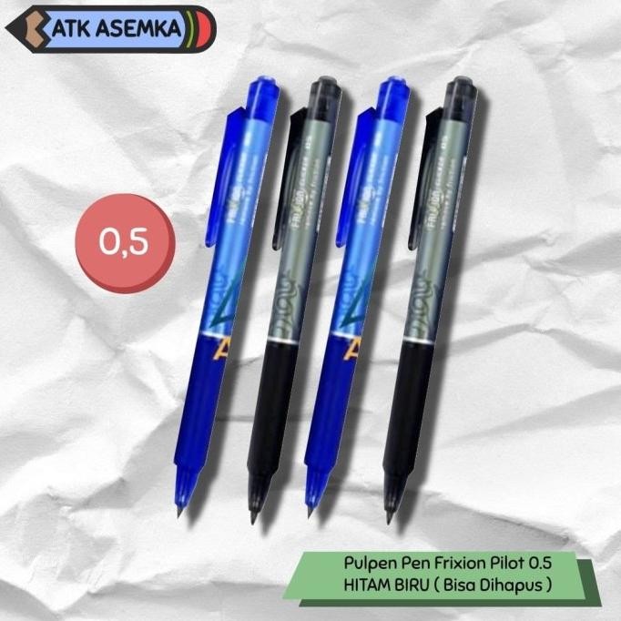 

Pulpen Pen Frixion Pilot 0.5 HITAM BIRU ( Bisa Dihapus ) by Radhiant official