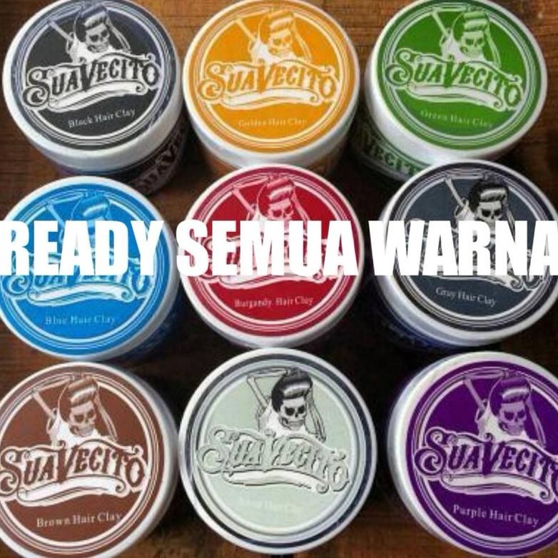 TERMURAH (ORlGlN4L) Pomade Suavecito 100 Gr Pewarna Rambut / Wax Pewarna Rambut Semir Rambut Non Per