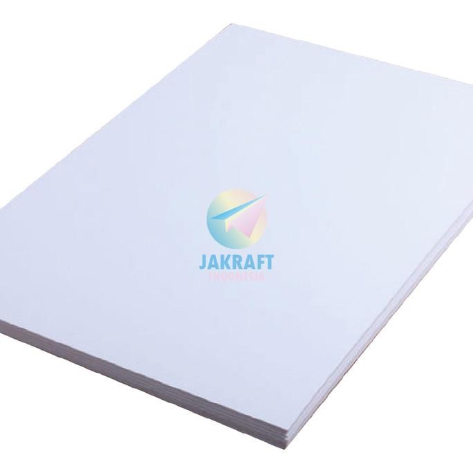 

(50 Lembar) Kertas Karton HVS Kartu TIK A4 Tebal 200 Gram Gsm IDEO Putih White Doff Doft 2 Sisi by Radhiant official