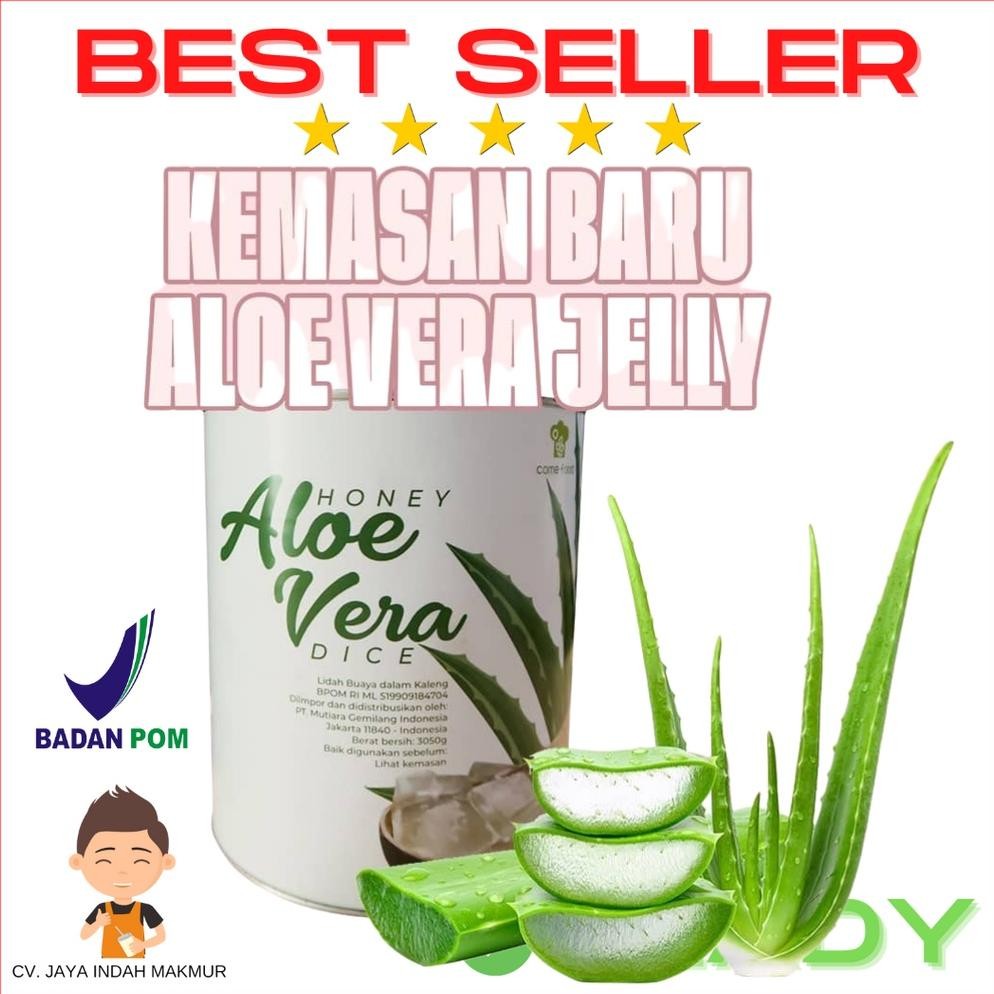 

U-45 Aloe Vera Jelly Topping Minuman / Drink Import Taiwan 3Kg Bpom