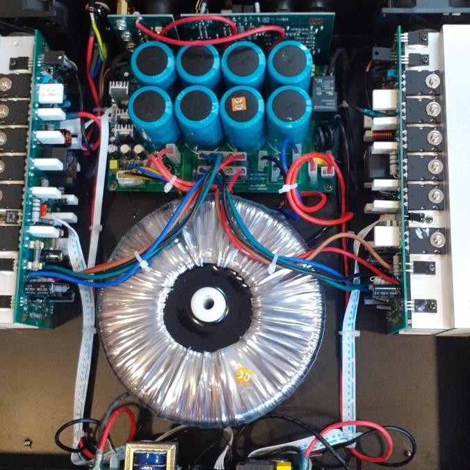 Power Amplifier Soundstandard Ca 9 Body Panjang Original