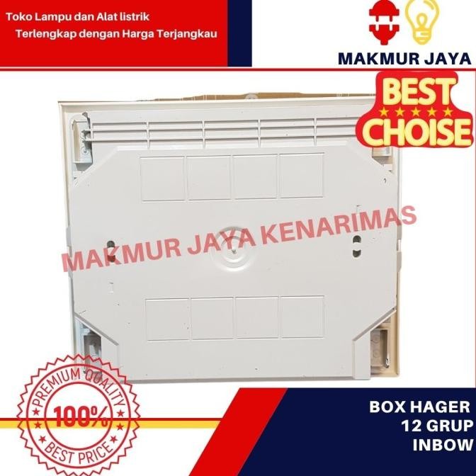Diskon Box Mcb Hager 12 Grup/Box Mcb Inbow/Hager Box Mcb
