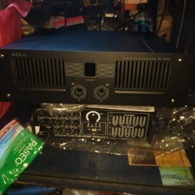 Box Power Bell M270 / Box Bell M 270 / Box Amplifier Bell M 270 Original