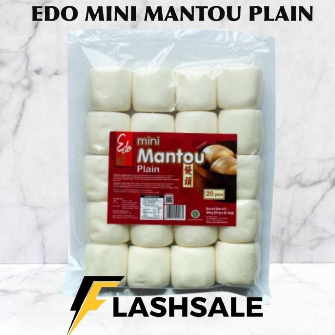 

TERSEDIA edo mini mantou plain