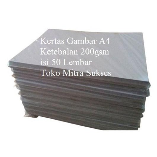 

Kertas Gambar A4 200Gsm Promo
