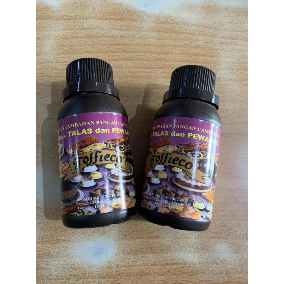 

TERSEDIA Toffieco pasta Talas 100 gr / yam Taro perisa