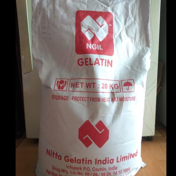 

TERSEDIA Nitta Gelatine Powder Gelatin Halal Bloom 200