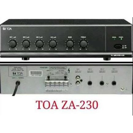 Ampli Toa Za230 Amplifier Toa Za230 30 Watt Original