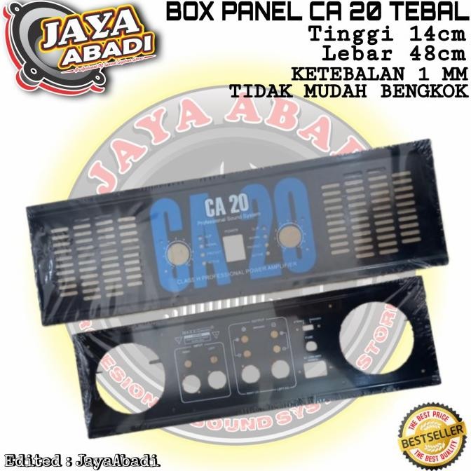 Panel Depan Belakang Power Amplifier Ca20 3U Plat Tebal 1Mm Original