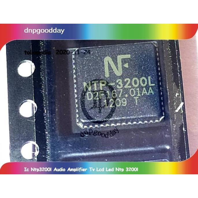 Ic Ntp3200L Audio Amplifier Tv Lcd Led Ntp 3200L Original