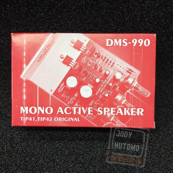 Kit Power Speaker Aktif Amplifier Active Dms-990 Mono Platinum Power Original