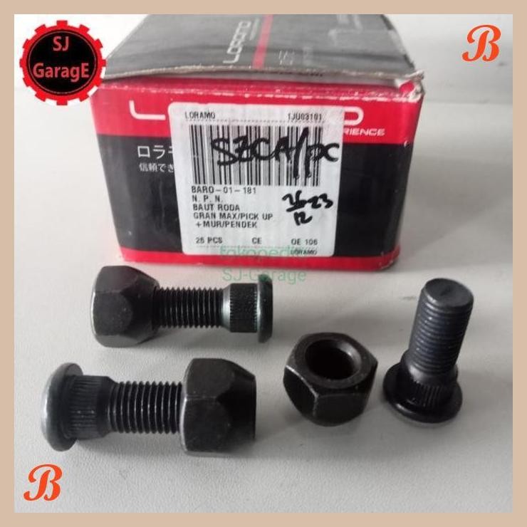 [SJG] Baut+Mur Roda GranMax Pickup 2007