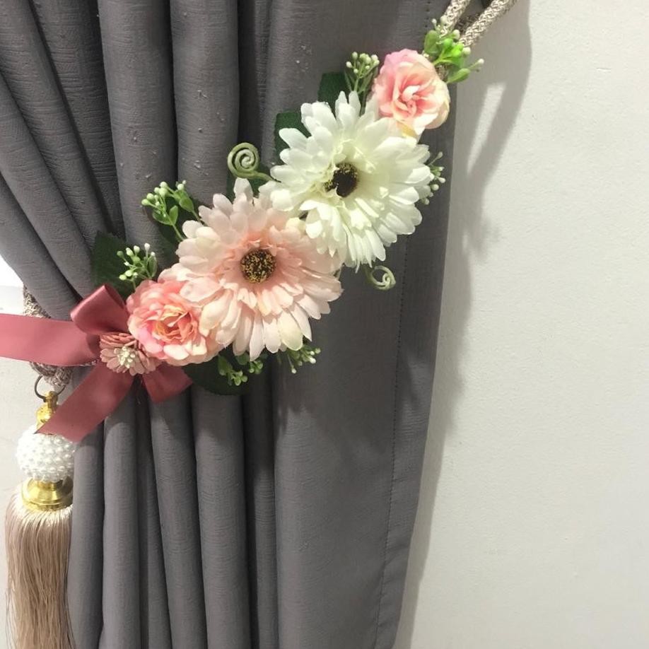 Tali Gorden Tael Rumbai Aen Bunga Mewah Tali Gordyn Mewah Bear