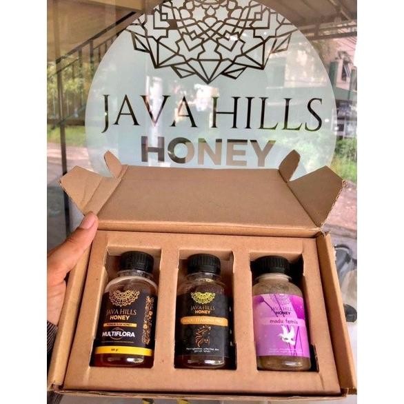 

MINI HAMPERS MADU PREMIUM ISI 3 BOTOL 160GR