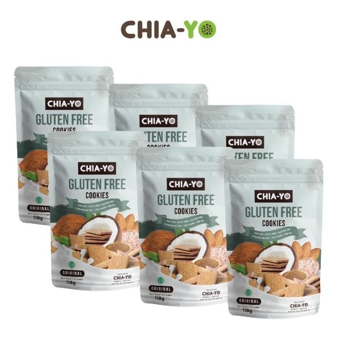 

Grosir Gluten Free Healthy Cookies 6 Pack