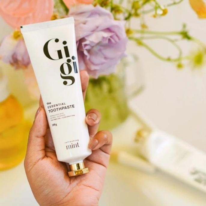 Brush With Gigi, The Essential Toothpaste 100G With Hydroxyapatite, Pasta Gigi Flouride Free Termura