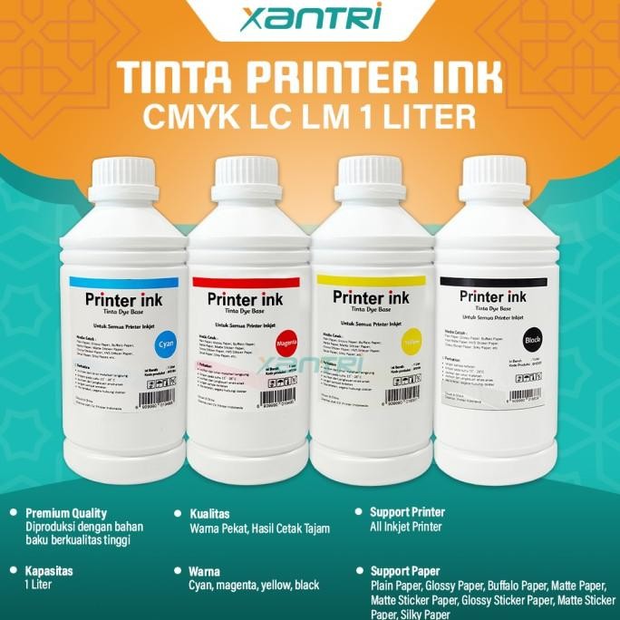 Tinta Universal BR 1 Liter Printer DCP-T220 DCP-T420W DCP-T520W Original