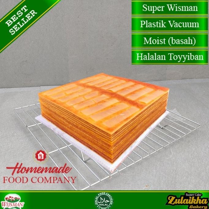 

Grosir Lapis Legit Super Wisman Halalan Toyyiban 20X20 Cm