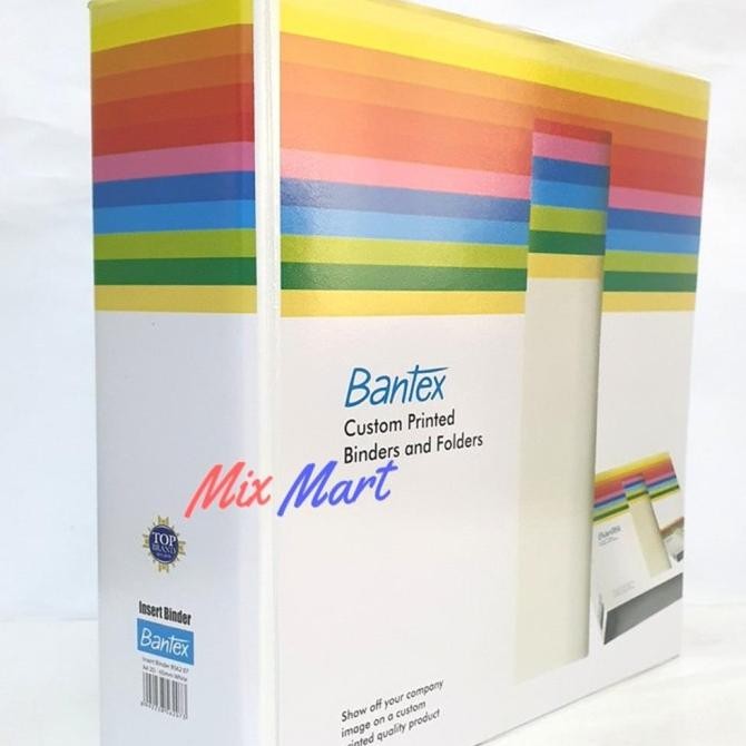 

Bantex 8562 07 Insert Ring Binder A4 2 Ring 65 mm White murah
