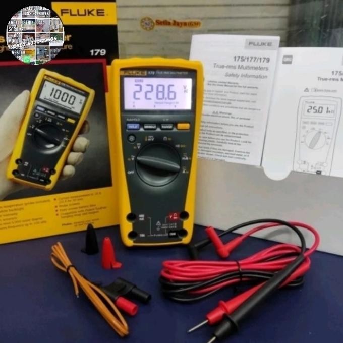 Fluke 179 True Rms Digital Multimeter Original Fluke 179 New Gres