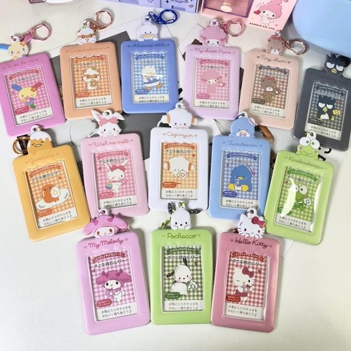 

ID Card Case Sanrio Hello Kitty Cinnamoroll My Melody Kuromi Lucu Unik murah