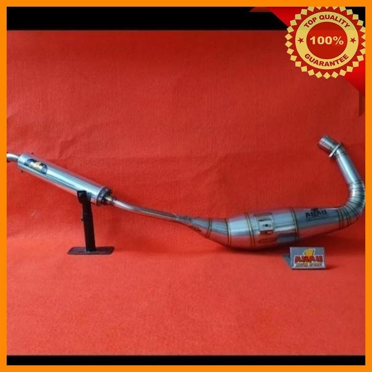 [br0] knalpot ahau ninja r/rr type 39 perut l stainles original