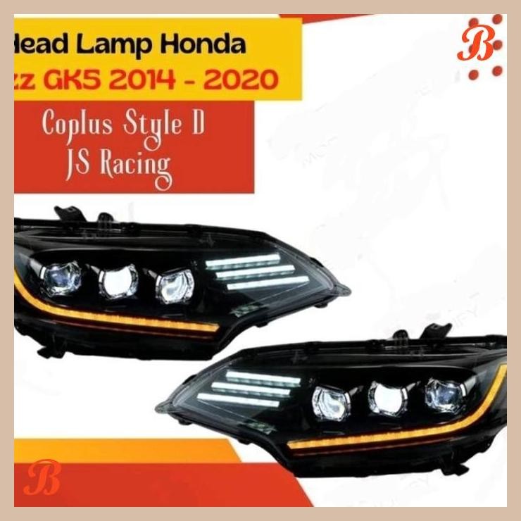 [ACA] Headlamp jazz GK5 triple multi projector
