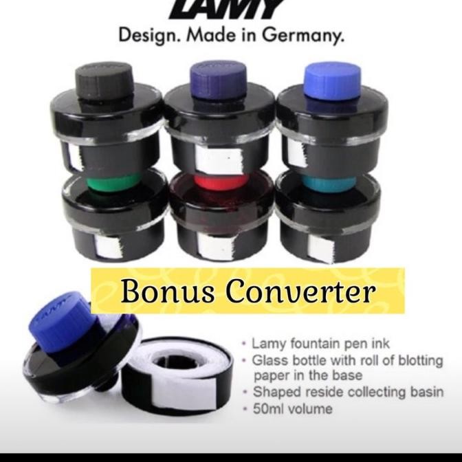 

TERMURAH - Lamy Ink Black Asli (Germany)