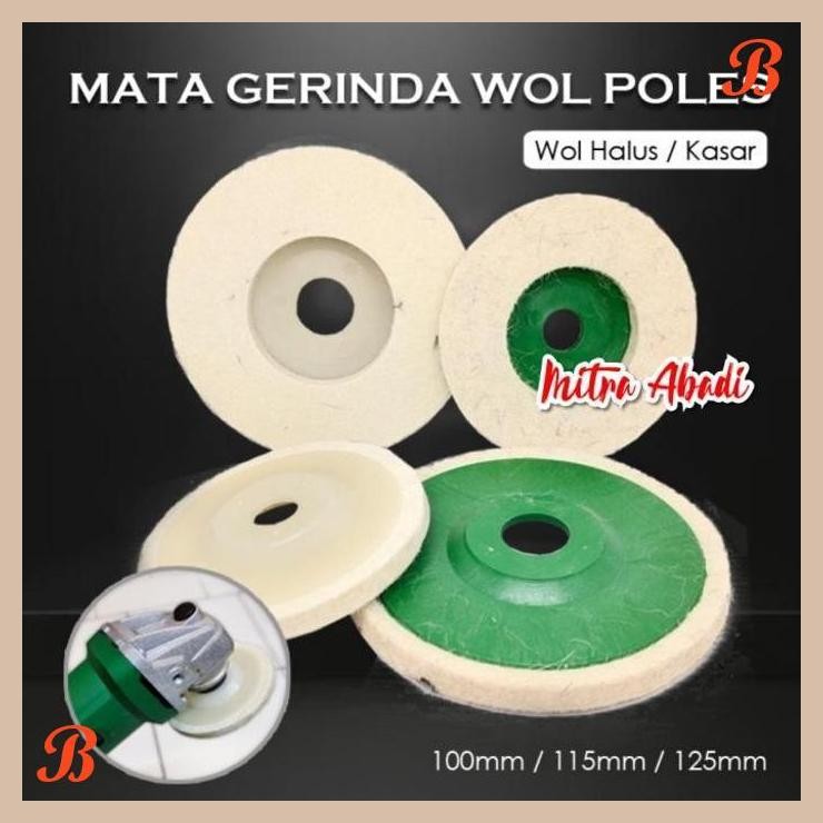 [MRA] Mata Gerinda Wol Halus Kasar Poles