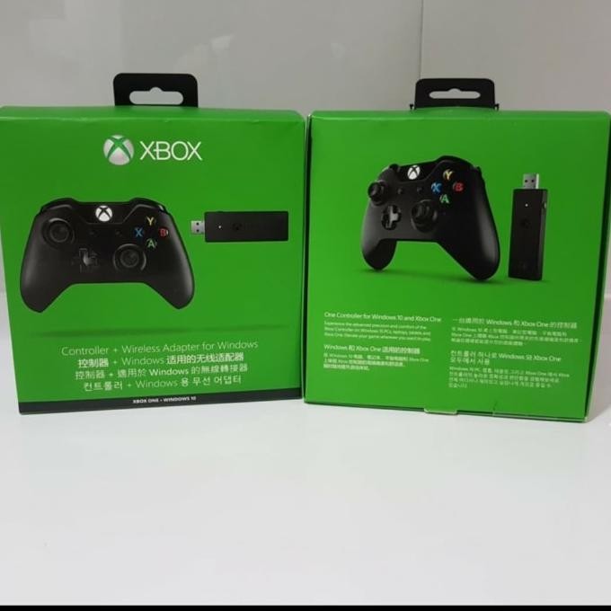 Sale Xbox one s controller + wireless adapter for pc