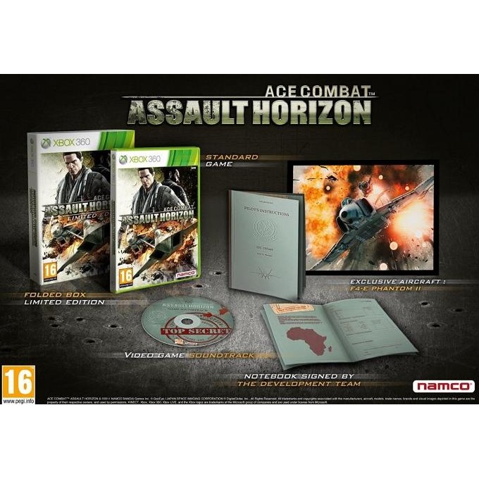 Sale Ace Combat Assault Horizon - Limited Edition - xbox 360 - region eropa