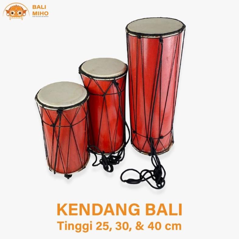 Living Kendang Bali - Gendang Bali - Alat Musik Bali - Jimbe - Mainan Anak - Mainan Tradisi Bali - M