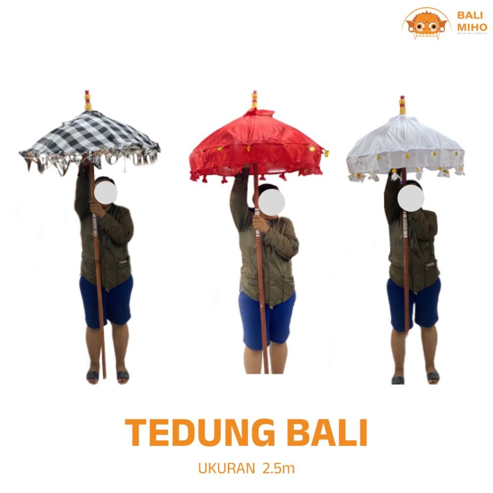 Living Tedung Bali Ukuran 2.5 Meter - Payung Bali - Payung Tedung - Perlengkapan Keagamaan Bali - De