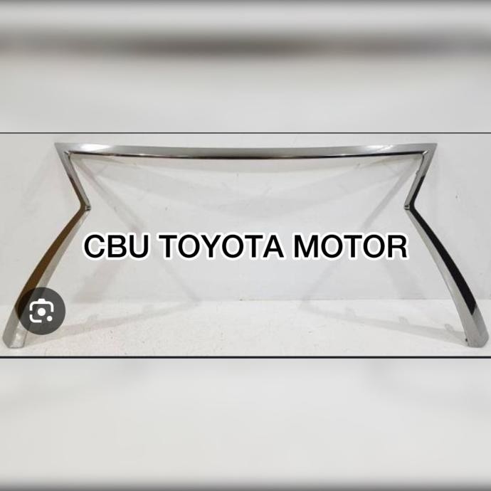 List Grill Depan Grile Moulding Radiator List Chrome Garnish Atas Lexus Rx200T Rx300 Luxury F-Sport 