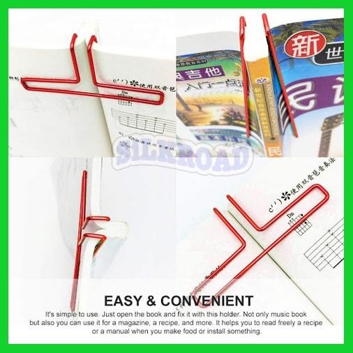 

pembatas buku baca bookmark clip book music bookmarker 2 murah