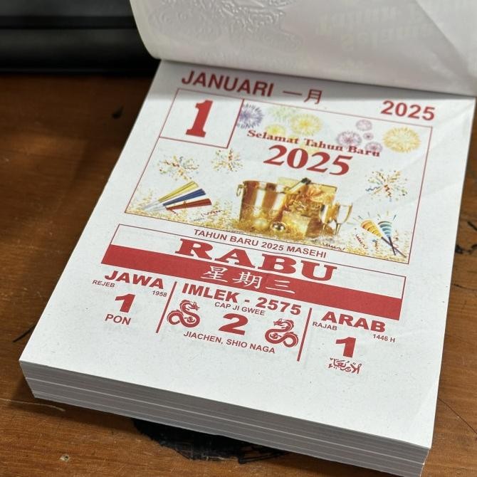 

Kalender Harian Besar 2025 murah