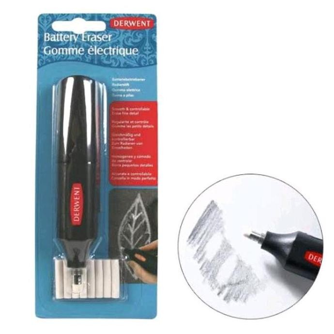 

TERMURAH - DERWENT BATTERY OPERATED ERASER PENGHAPUS BATERAI ELEKTRIK