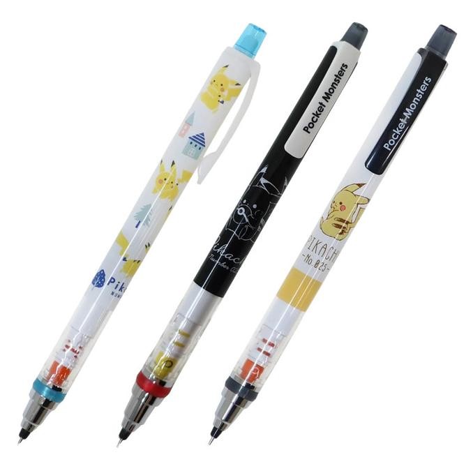 

Uni Kuru Toga Pokemon Pikachu Mechanical Pencil Kurutoga 0.3mm 0.5mm Pensil Mekanik Limited Edition