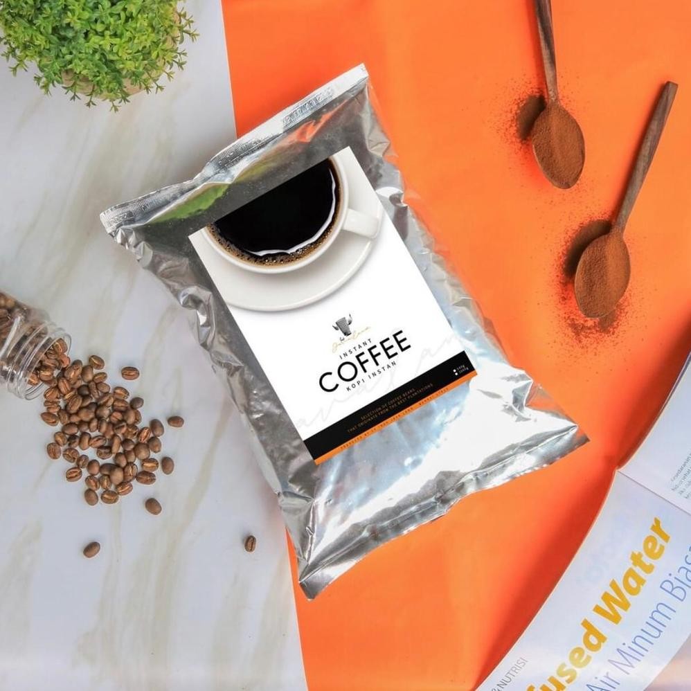 

Javaland Bubuk Instant Coffee / Kopi Instan 500Gram - Caf Premium | Kopi Tanpa Ampas