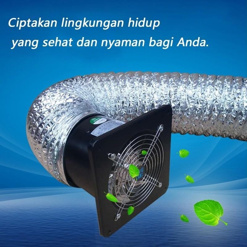 Cod Exhaust Fan Dinding 4Inch/6Inch Kipas Exhaust Ventilasi Dinding Exhaust Fan Kamar Mandi Booster 