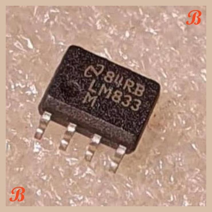 [SRE] LM833 LM833MX LM833DT 833 M IC SMD Dual Opamp Sop-8 LM833M