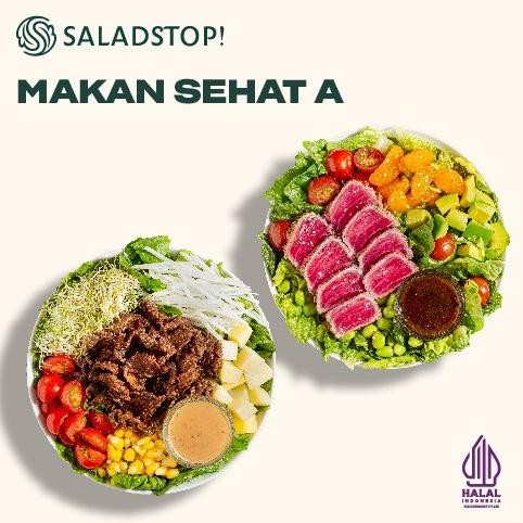 

Promo Saladstop! New #Makansehatdirumah A ( Healthy Salad Bundle )