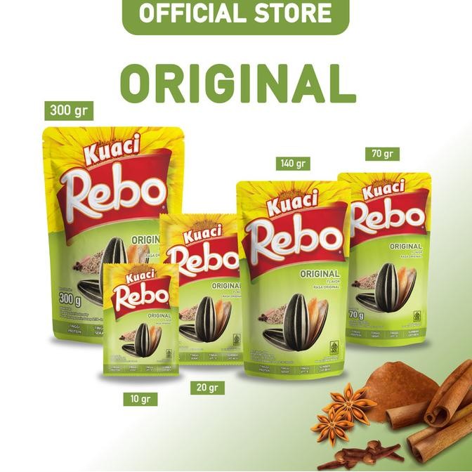 

Promo Rebo Kuaci Rasa Original 140 Gram - 1 Dus (Isi 48 Pcs)