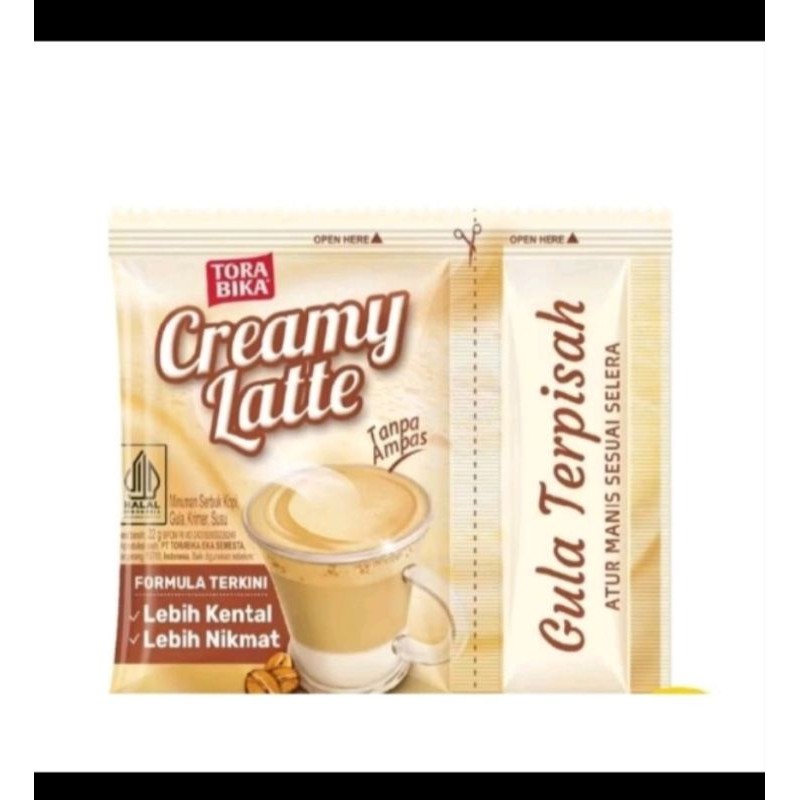 

Kopi Torabika Creamy Latte 1 Renteng isi 10