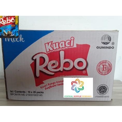 

Grosir Kuaci Rebo Milk [13Gram/200 Pcs/1 Karton ]