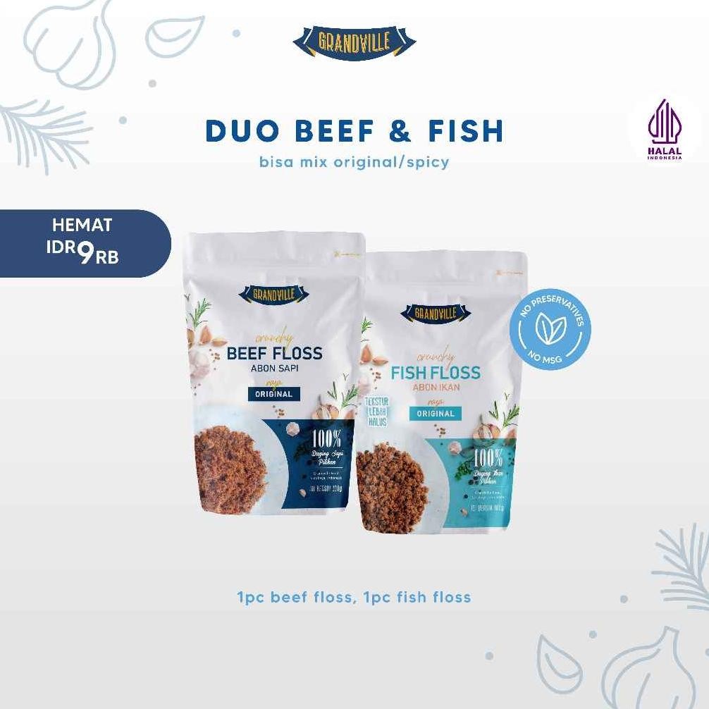

Grandville Abon SAPI & IKAN Crunchy Duo Mix Pack
