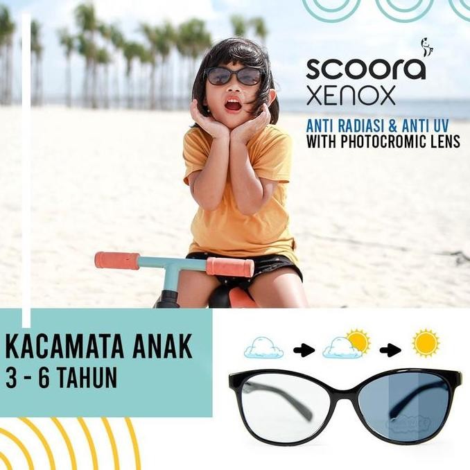 Kacamata Anak Anti Radiasi Scoora Xenox